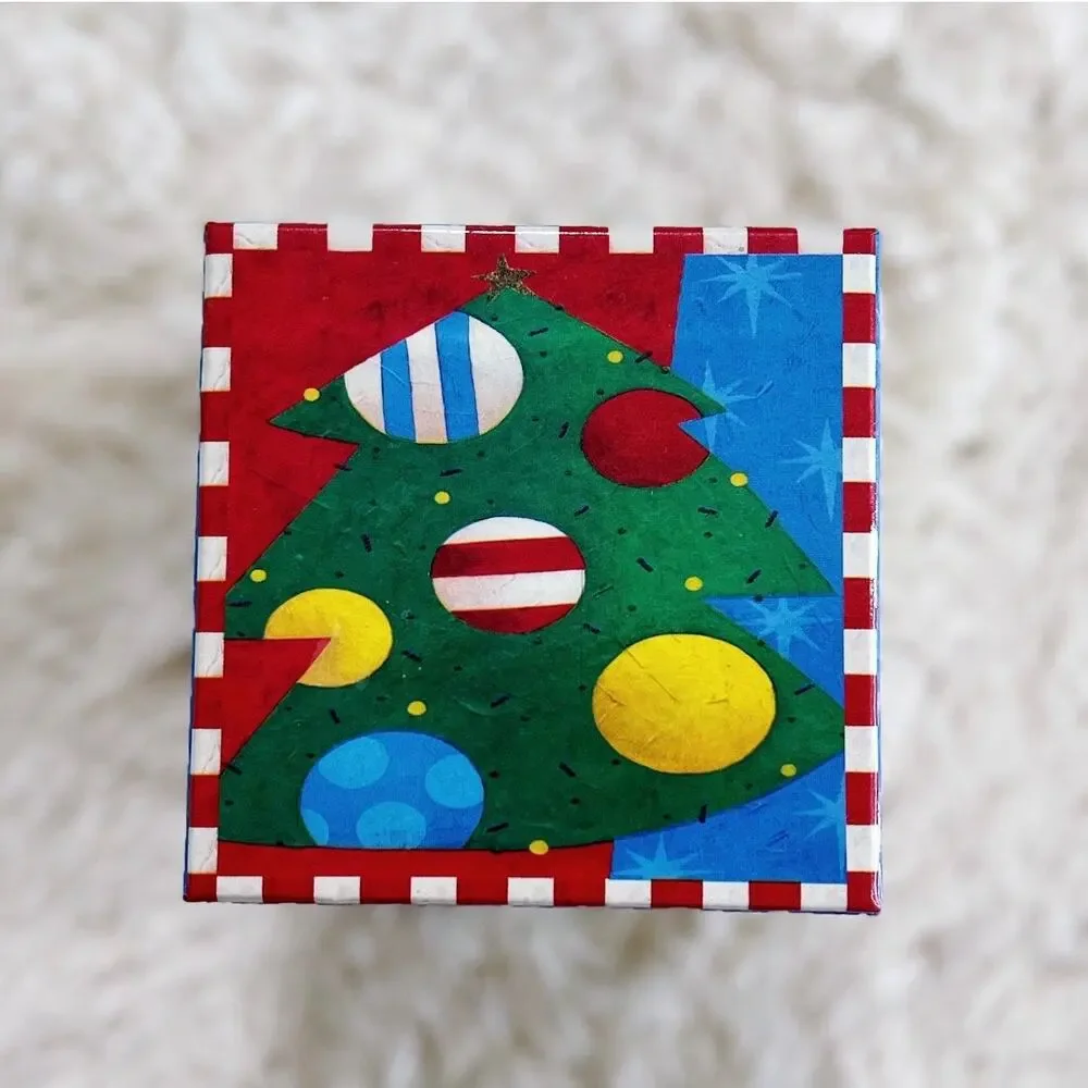 Vintage Whimsical Christmas Gift Box